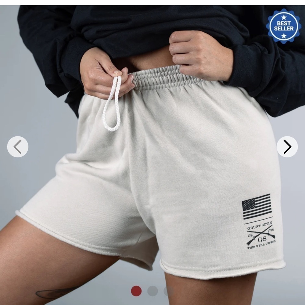 WOMEN'S R&R FLEECE SHORTS - SAND